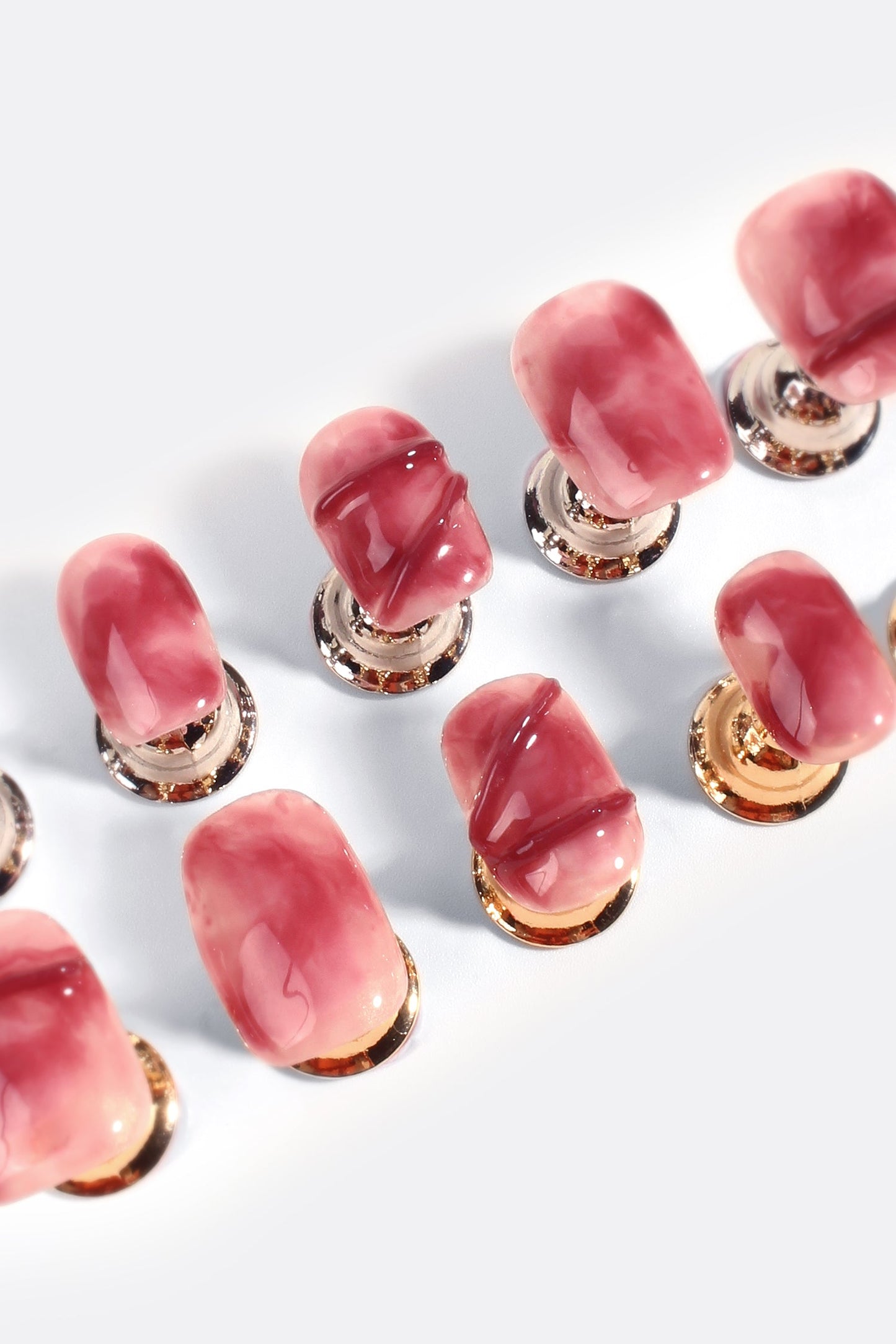 Vintage Garnet | Pro Handmade Gel Nails-3