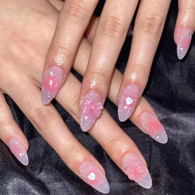 Chic Y2K Ballet Nails - 24 Press-On Set-6