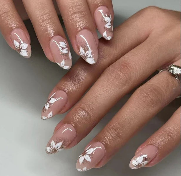 Chic Y2K Ballet Nails - 24 Press-On Set-7