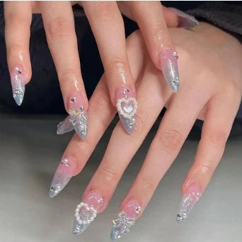 Chic Y2K Ballet Nails - 24 Press-On Set-8