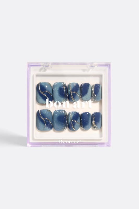 Serenity Waves | Pro Handmade Gel Nails-0