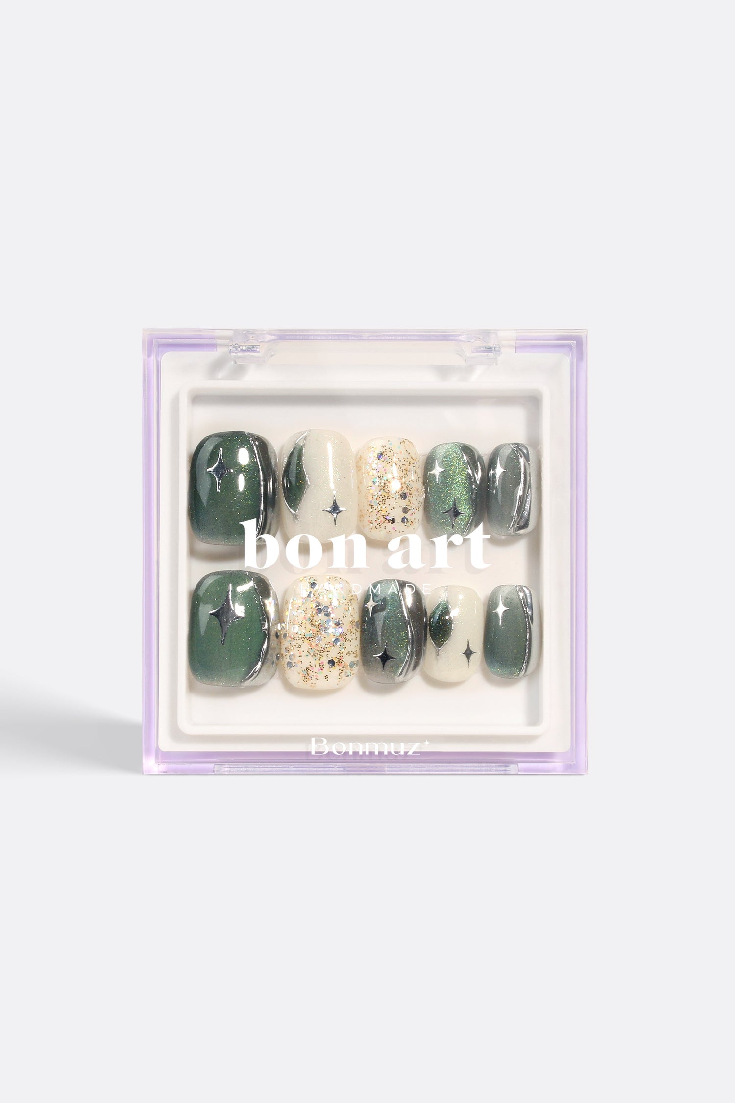 Woodland Glitter Gala | Pro Handmade Gel Nails-0