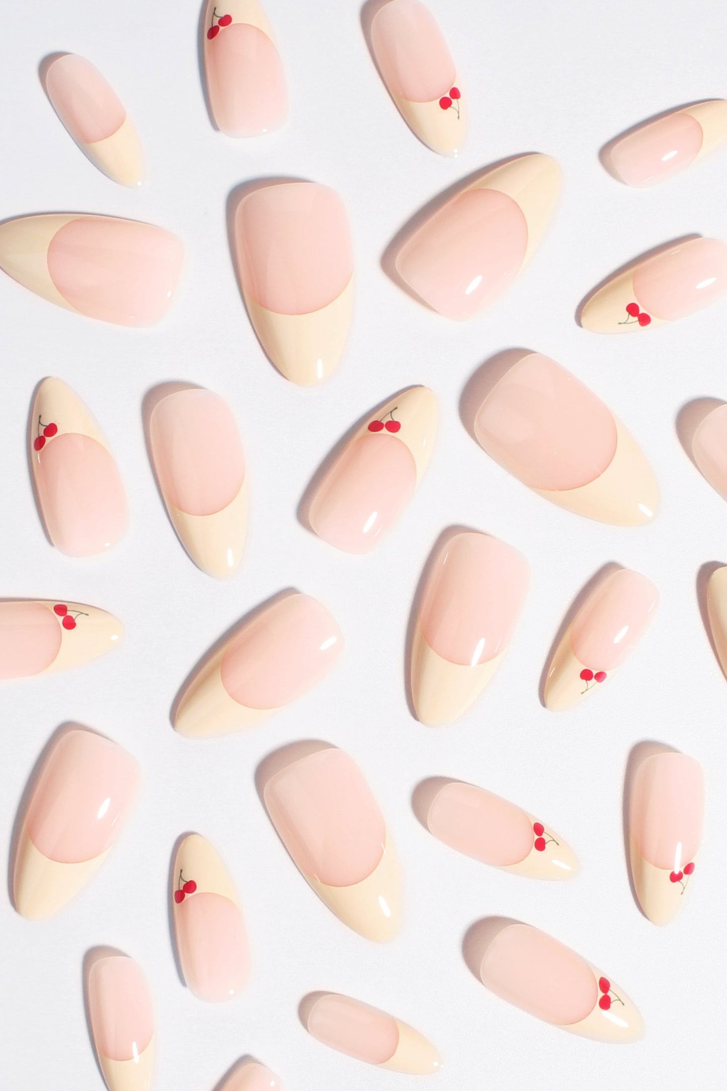 Cherry Charm | Soft & Durable Press-On Nails-2