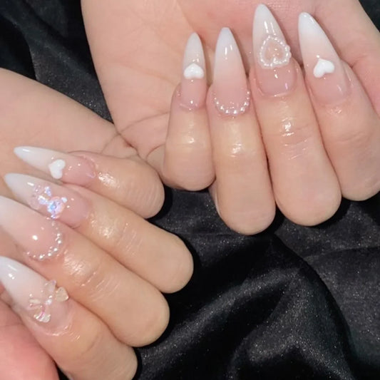 Chic Y2K Ballet Nails - 24 Press-On Set-20