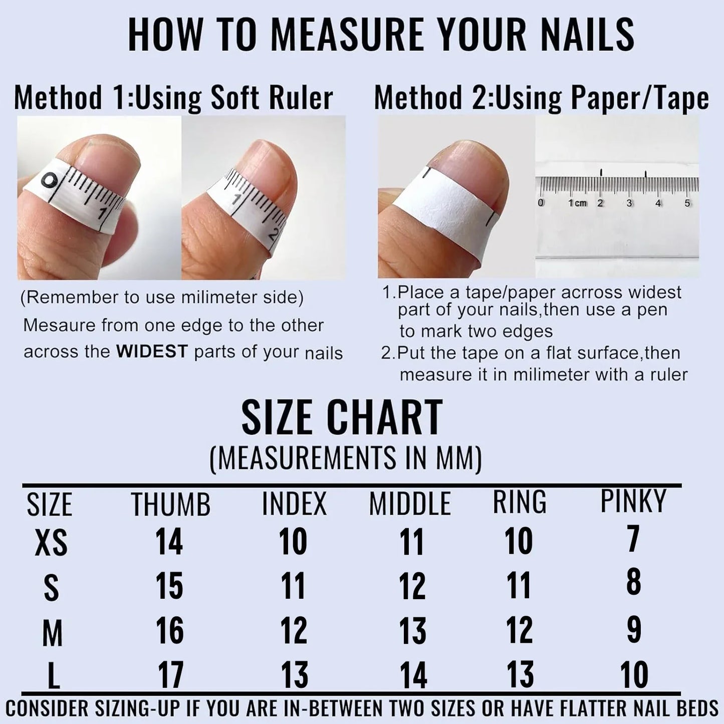 Handmade Blush Gradient Press On Nails 10pcs-4