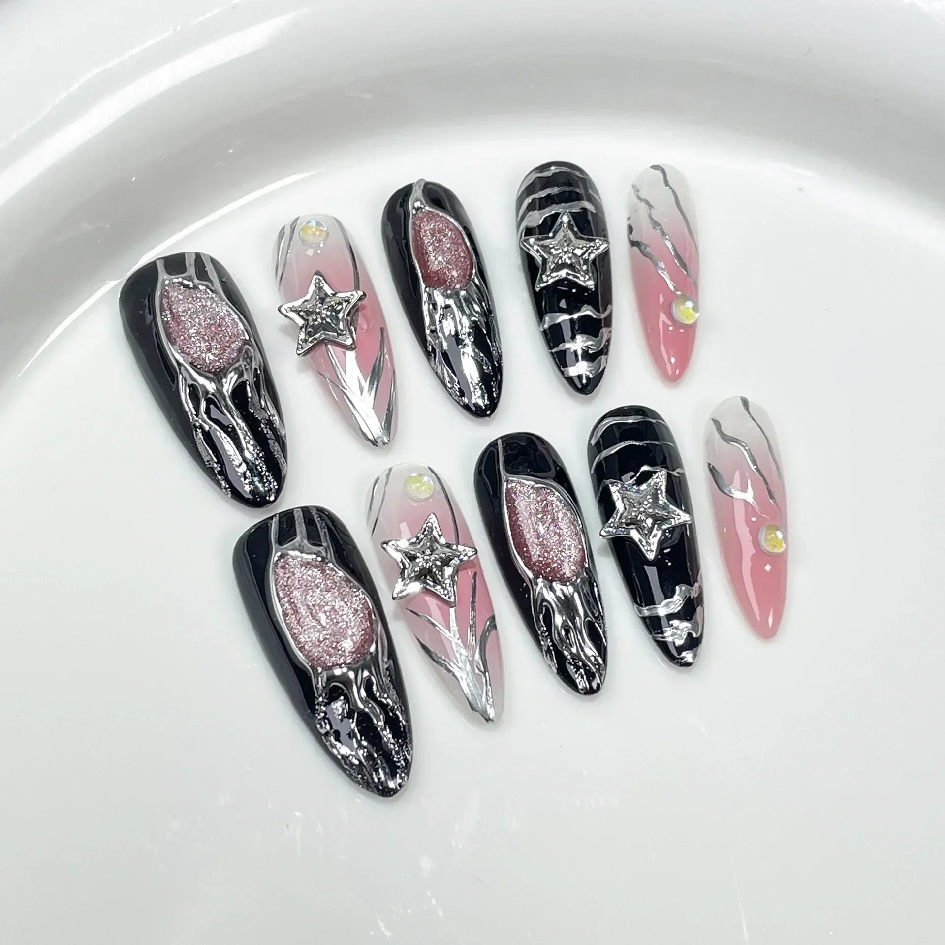 Handmade Press on Nails-5