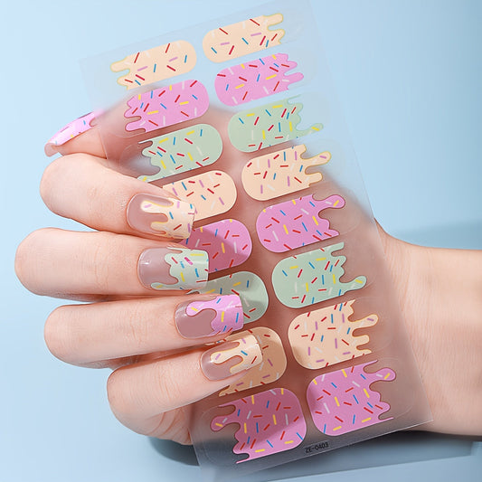 Popsicle Gel Nails-0